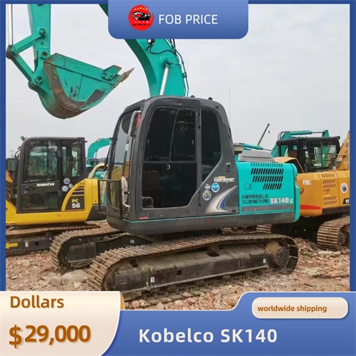 used Kobelco SK140 backhoe excavator for earth-moving for sale in China