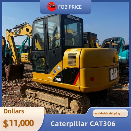 used Caterpillar cat306 backhoe excavator for earth-moving for sale in China