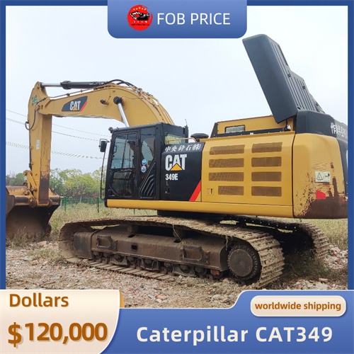 used Caterpillar cat349 backhoe excavator for earth-moving for sale in China