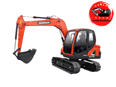 used Doosan backhoe excavator for earth-moving for sale in China