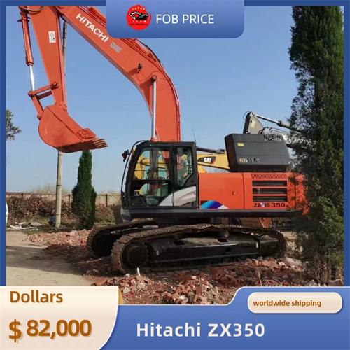 used Hitachi ZX350 backhoe excavator for earth-moving for sale in China