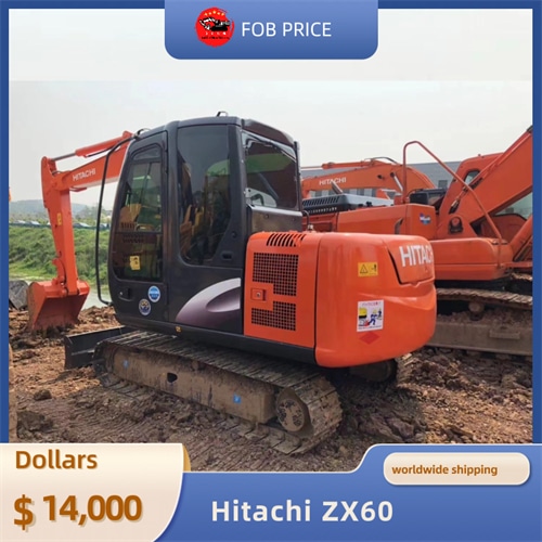 used Hitachi ZX60 backhoe excavator for earth-moving for sale in China