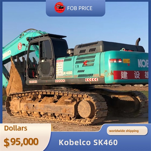 used Kobelco SK460 backhoe excavator for earth-moving for sale in China