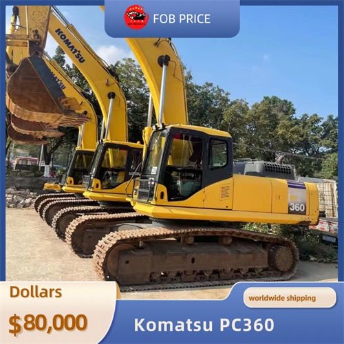 used Komatsu PC360 backhoe excavator for earth-moving for sale in China