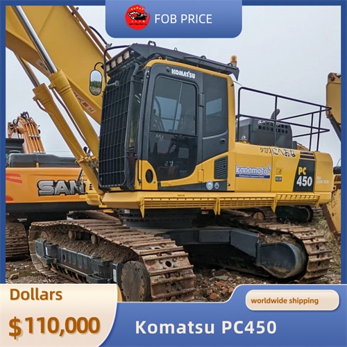 used Komatsu PC450 backhoe excavator for earth-moving for sale in China