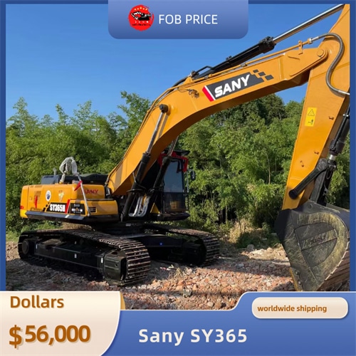 used Sany SY365 backhoe excavator for earth-moving for sale in China