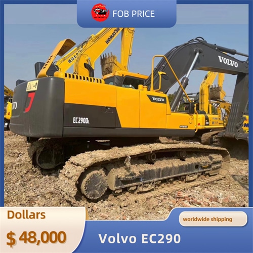 used Volvo EC290  backhoe excavator for earth-moving for sale in China